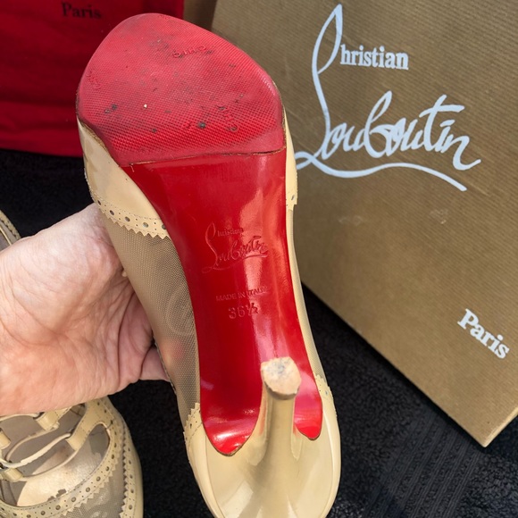 Christian Louboutin Authentic Red Bottom Heals - Picture 10 of 16